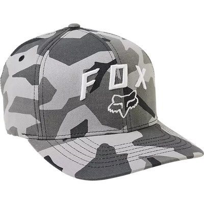FOX BNKR flexfit sapka camo szürke - RideShop.hu