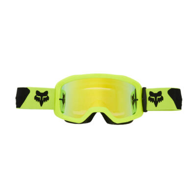 Fox Main Core zárt szemüveg tükrös lencsével neon sárga - RideShop.hu