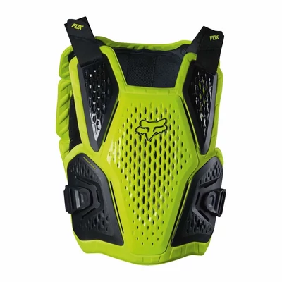 FOX Raceframe Impact páncél-mellvért fluo sárga - RideShop.hu