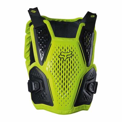 FOX Raceframe Impact páncél-mellvért fluo sárga - RideShop.hu