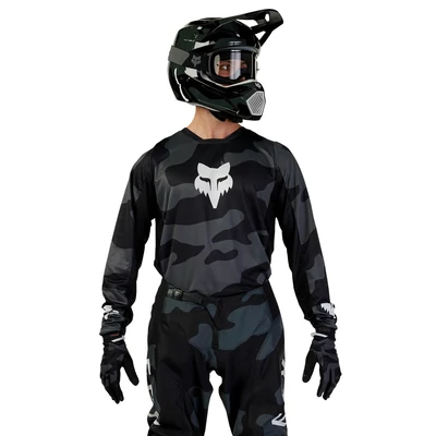Fox 180 BNKR LIMITÁLT hosszú ujjas mez szürke camo - RideShop.hu
