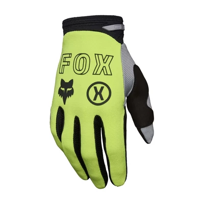 FOX 180 Flow kesztyű neon sárga - RideShop.hu
