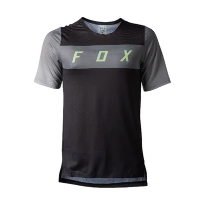 FOX Flexair Arcadia rövid ujjas kerékpáros mez fekete - RideShop.hu
