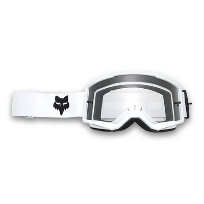 Fox Main Core zárt szemüveg fehér víztiszta lencsével - RideShop.hu