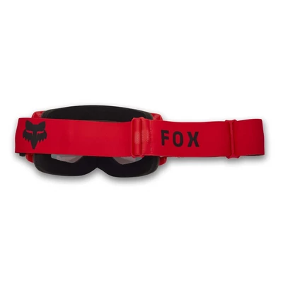 Fox Main Core zárt szemüveg piros víztiszta lencsével - RideShop.hu