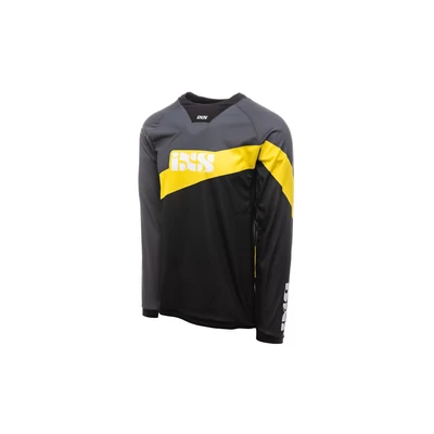 iXS Race 7.1 World Cup hosszú ujjas mez fekete-sárga - RideShop.hu