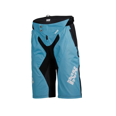 iXS Vertic downhill rövidnadrág fekete-kék - RideShop.hu