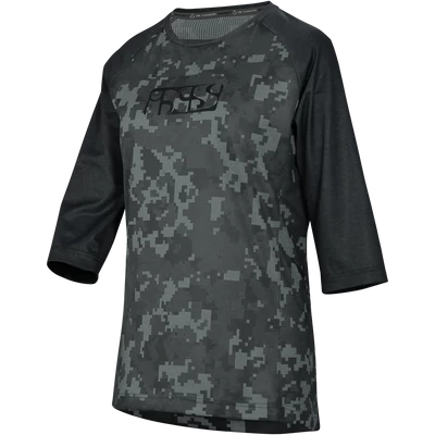 iXS Carve NŐI mez 3/4-es ujjas fekete-camo - RideShop.hu