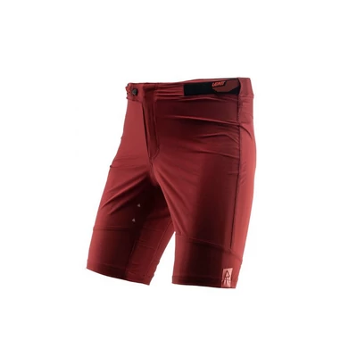 Leatt DBX 1.0 kerékpár short szivacsos betéttel piros - RideShop.hu