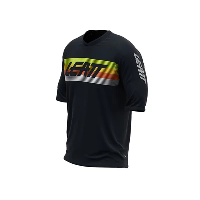Leatt Enduro 3.0 MTB 3/4-es kerékpáros mez fekete - RideShop.hu