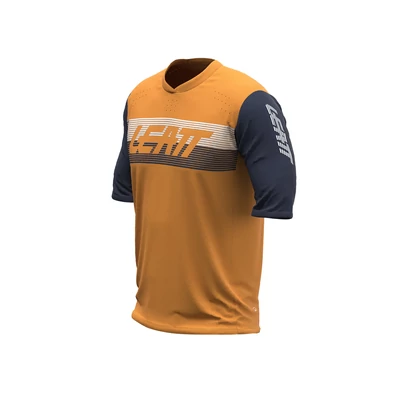 Leatt Enduro 3.0 MTB kerékpáros mez rozsda színben - RideShop.hu