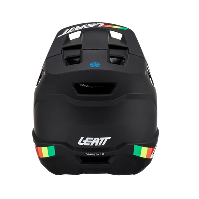 Leatt Gravity 1.0 kerékpáros fullface downhill sisak matt fekete - RideShop.hu