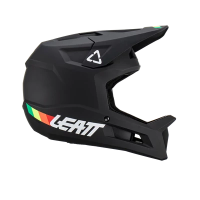 Leatt Gravity 1.0 kerékpáros fullface downhill sisak matt fekete - RideShop.hu