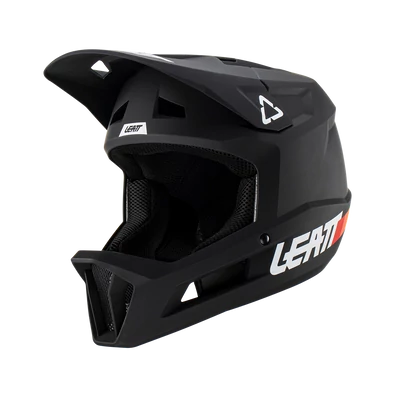 Leatt Gravity 1.0 kerékpáros zárt sisak matt fekete - RideShop.hu