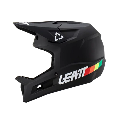 Leatt Gravity 1.0 kerékpáros fullface downhill sisak matt fekete - RideShop.hu