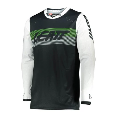 Leatt Moto 4.5 Lite hosszú ujjas mez fekete-fehér - RideShop.hu