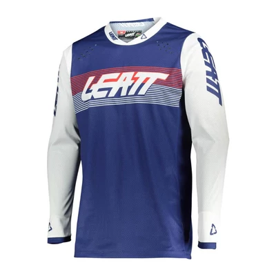 Leatt Moto 4.5 Lite hosszú ujjas mez fehér-kék - RideShop.hu