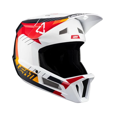 Leatt Gravity 2.0 V24 kerékpáros fullface fehér-piros - RideShop.hu