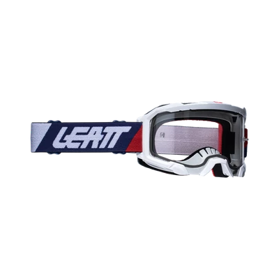 Leatt Velocity 4.5 zárt szemüveg víztiszta lencse fehér - RideShop.hu