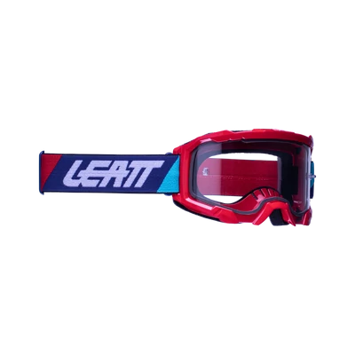 Leatt Velocity 4.5 zárt szemüveg víztiszta lencsés piros - RideShop.hu