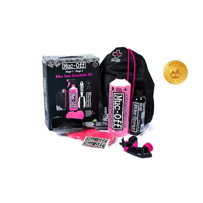 Muc-Off Essential (alap) tisztító csomag tartózsákkal - RideShop.hu