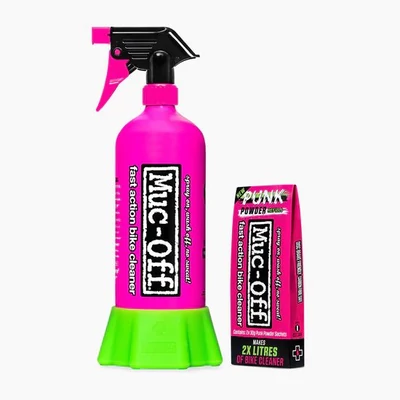 Muc-Off Bottle For Life +4x Nano Cleaner Punk Power(4liter) - Rideshop