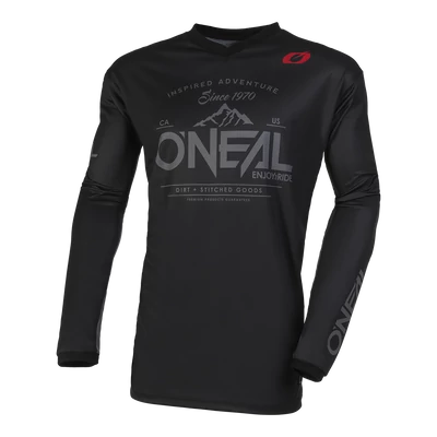 ONeal Element Dirt V23 hosszú ujjú mez fekete-szürke - RideShop.hu