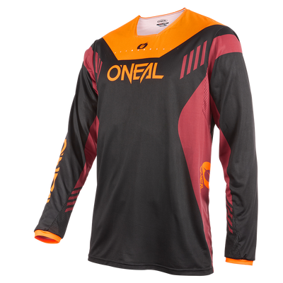 Oneal Element Fr Hybrid V22 hosszú ujjas mez fekete-narancs - RideShop.hu