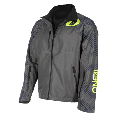 Oneal Shore V22 esőkabát szürke-neon - RideShop.hu