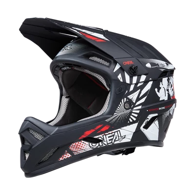 ONeal Backflip Boom V22 kerékpáros fullface sisak fekete - RideShop.hu