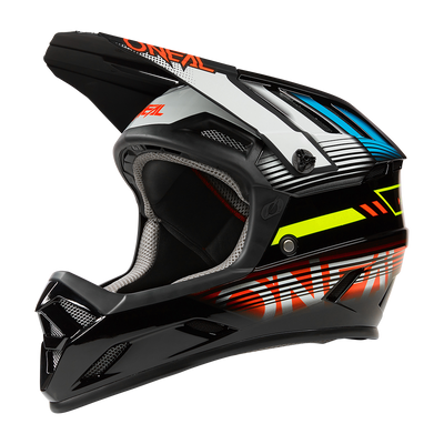 ONeal Backflip Eclipse kerékpáros fullface sisak fekete-színes - RideShop.hu