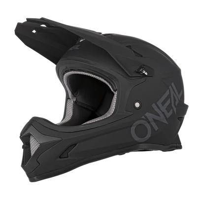 ONeal Sonus Solid kerékpáros fullface sisak matt fekete - RideShop.hu