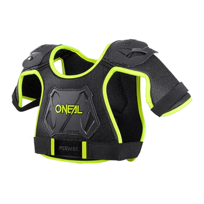 ONeal PeeWee GYEREK mellkas-gerinc páncél fekete-sárga - RideShop.hu