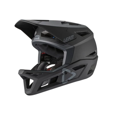 Leatt Gravity 4.0 V22  fullface sisak matt fekete-szürke - RideShop.hu