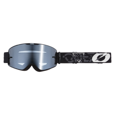 Oneal B20 Strain V22 fekete zárt szemüveg tükrös lencsével RideShop.hu