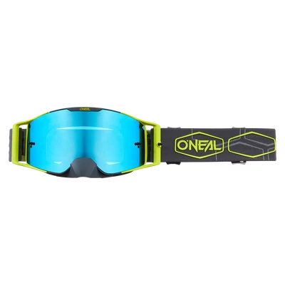 ONeal B30 Hexx V22 zárt szemüveg tükrös lencsével neon sárga - RideShop.hu