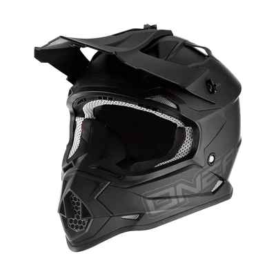 ONeal 2Series Flat motocross sisak matt fekete - RideShop.hu