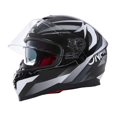 Oneal Challenger EXO utcai motoros sisak fekete-fehér - RideShop.hu