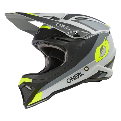 ONeal 1Series Stream motocross sisak szürke-neon sárga - RideShop.hu
