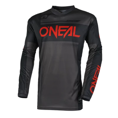 ONeal Element Racewear hosszú ujjas mez szürke-piros - RideShop.hu