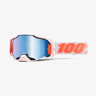 Ride 100% Armega Tubular zárt szemüveg Ultra HD tükrös lencsével