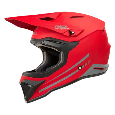 ONeal 1Series Solid motocross sisak matt piros - RideShop.hu