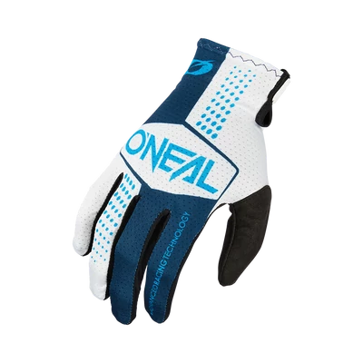 ONeal Matrix Shocker kesztyű fehér-kék - RideShop.hu