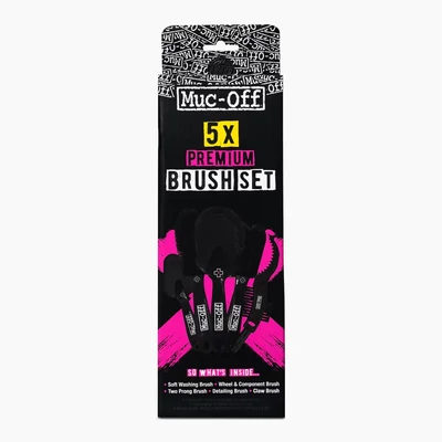 Muc Off 5x Prémium Kefe Készlet - RideShop.hu webshop