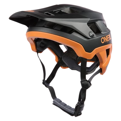 ONeal Defender Solid kerékpáros sisak fekete-narancs - RideShop.hu