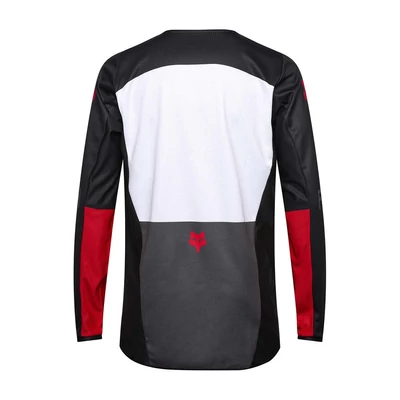 FOX 180 Flow hosszú ujjas mez fehér-piros - RideShop.hu
