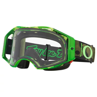 Oakley Airbrake Troy Lee Designs zárt szemüveg zöld Prizm lencsével