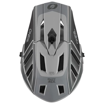 ONeal Backflip Eclipse V24 kerékpáros fullface sisak szürke - RideShop.hu