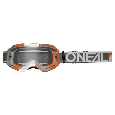 Oneal B10 Duplex szemüveg szürke-narancs víztiszta - RideShop.hu