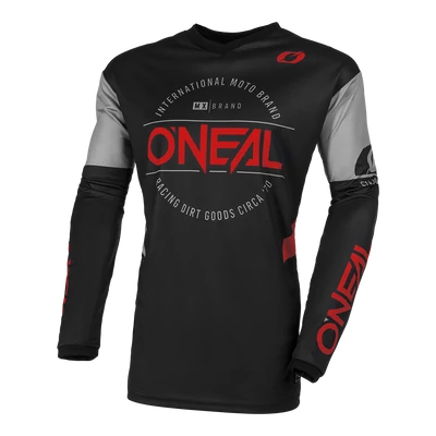 ONeal Element Brand hosszú ujjú mez fekete-piros - RideShop.hu